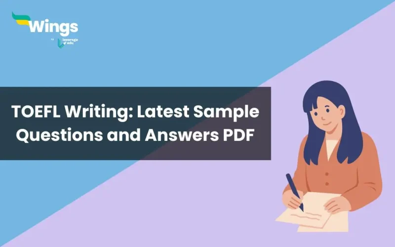 toefl writing sample answers with pdf