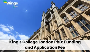 King's College London PhD: Funding and Application Fee