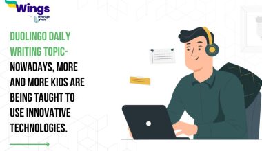 Duolingo Daily Writing Topic- Nowadays, more and more kids are being taught to use innovative technologies.