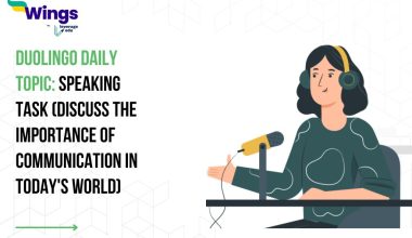 Duolingo Daily Topic: Speaking Task (Discuss the importance of communication in today's world)