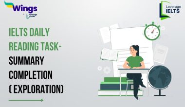 IELTS Daily Reading Task- Summary Completion (Exploration)