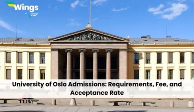 University of Oslo Admissions: Requirements, Fee, and Acceptance Rate