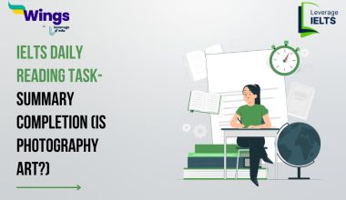 IELTS Daily Reading Task- Summary Completion (Is Photography Art?)
