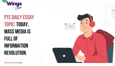 PTE Daily Essay Topic: Today, mass media is full of information revolution.