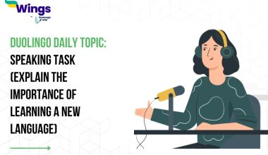 Duolingo Daily Topic: Speaking Task (Explain the importance of learning a new language)
