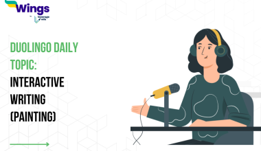 Duolingo Daily Topic: Interactive Writing (Painting)
