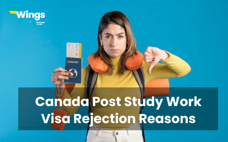 Canada post study work visa rejection reasons