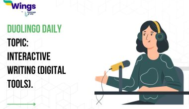 Duolingo Daily Topic: Interactive Writing (Digital Tools).