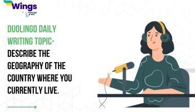 Duolingo Daily Writing Topic- Describe the geography of the country where you currently live.