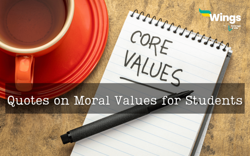 Quotes on Moral Values for Students