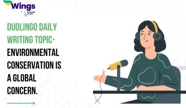 Duolingo Daily Writing Topic- Environmental conservation is a global concern.