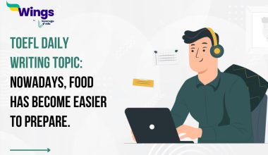 TOEFL Daily Writing Topic: Nowadays, food has become easier to prepare.