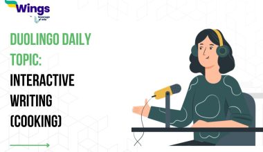 Duolingo Daily Topic: Interactive Writing (Cooking)