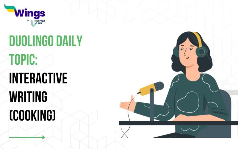 Duolingo Daily Topic: Interactive Writing (Cooking)