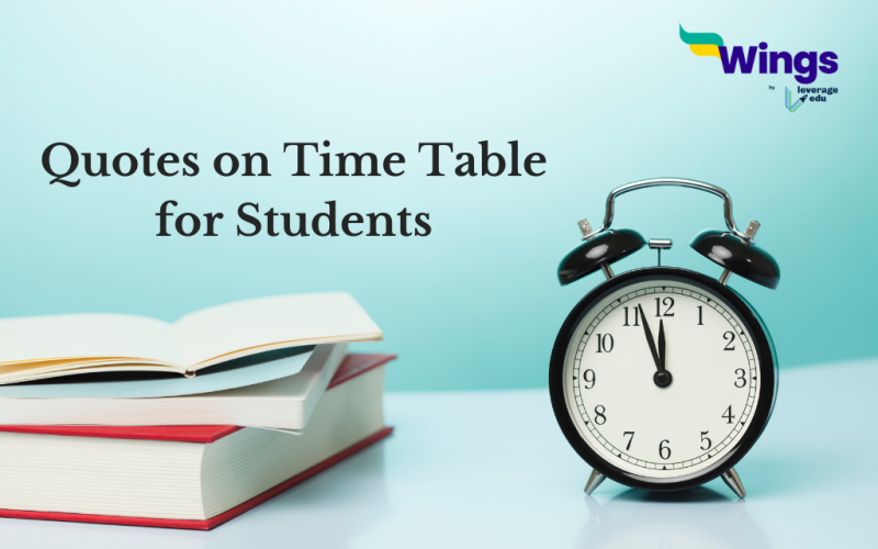 42 Inspiring Quotes to Help Students Create Effective Timetables & Manage Life