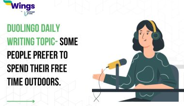 Duolingo Daily Writing Topic- Some people prefer to spend their free time outdoors.