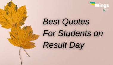 Best Quotes For Students on Result Day 