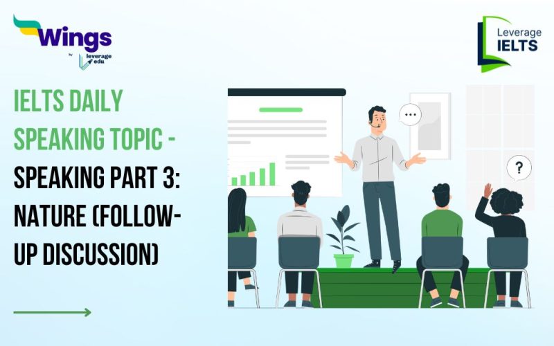 IELTS Daily Speaking Topic - Speaking Part 3: Nature (Follow-up Discussion)