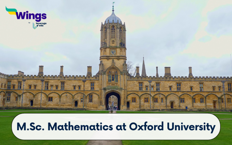 M.Sc. Mathematics at Oxford University