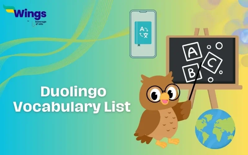 Duolingo Vocabulary List