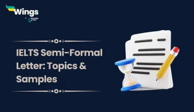 IELTS Semi-Formal Letter