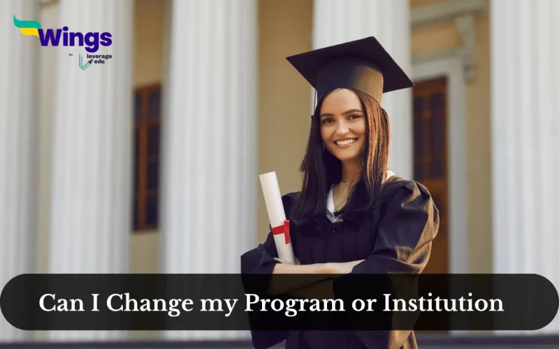 can i change my program or institution