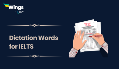 Dictation Words for IELTS