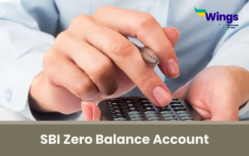 SBI Zero Balance Account