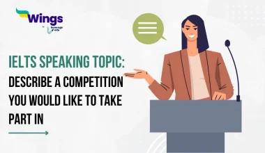 Describe a Competition You Would Like To Take Part In IELTS Speaking Topic