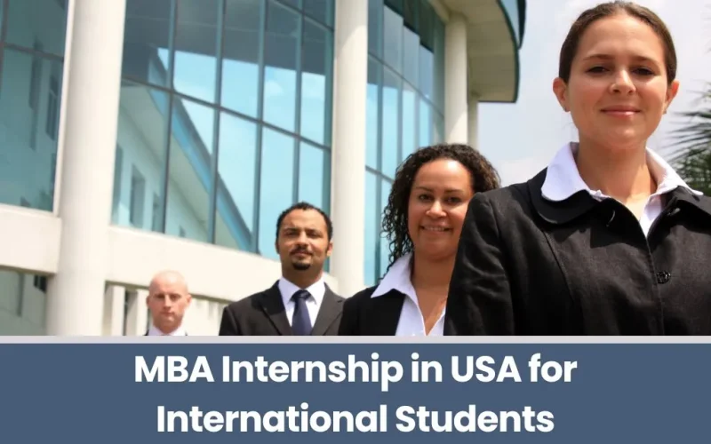 MBA Internship in USA for International Students