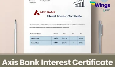 Axis Bank Interest Certificate