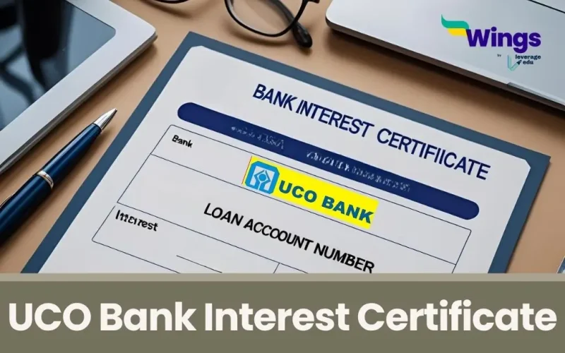 UCO Bank Interest Certificate for Education Loans