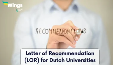 Letter of Recommendation (LOR) for Dutch Universities