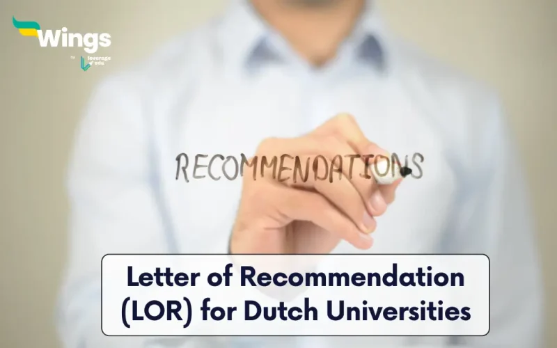 Letter of Recommendation (LOR) for Dutch Universities