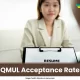 QMUL Acceptance Rate