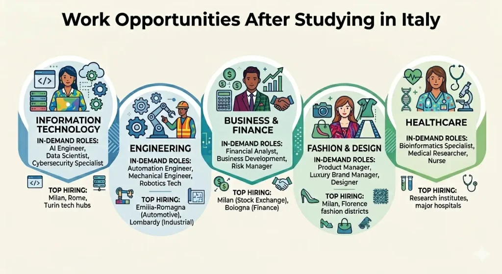 Work Opportunities After Studying in Italy