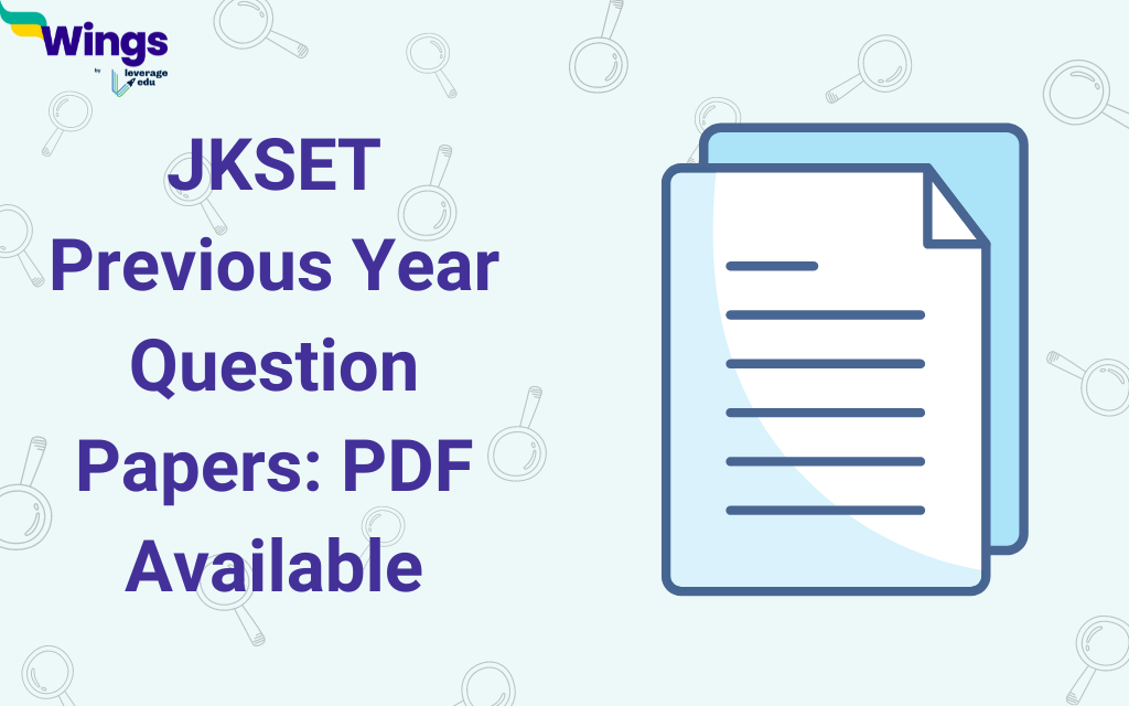 JKSET Previous Year Question Papers