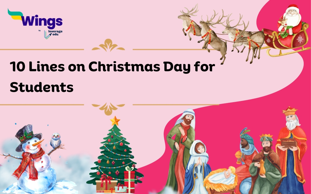 10 Lines on Christmas Day for Students