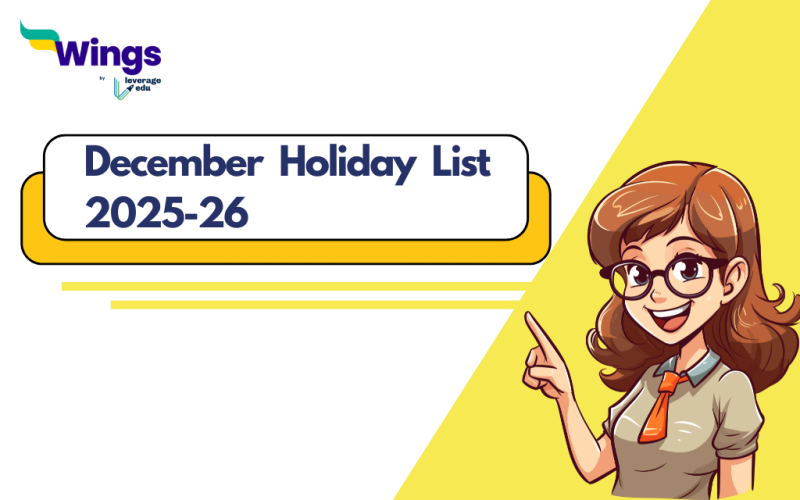 December Holiday List 2025-26