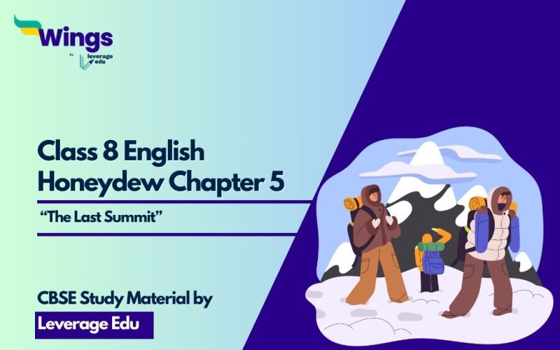 Class 8 English Honeydew Chapter 5