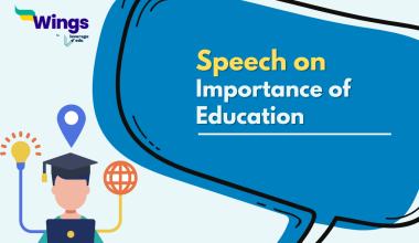 Speech on importance of education