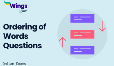 Ordering of Words Questions
