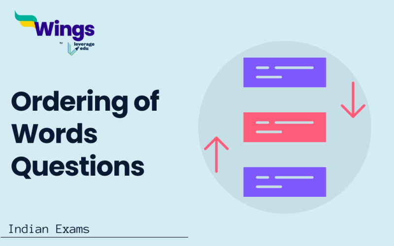 Ordering of Words Questions
