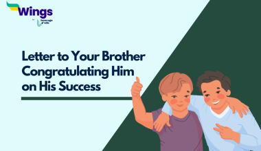 Letter to Your Brother Congratulating Him on His Success