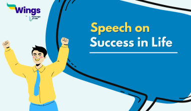 Speech on success in life