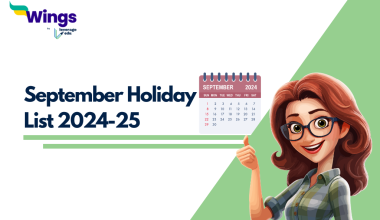 September Holiday List 2024 for Schools