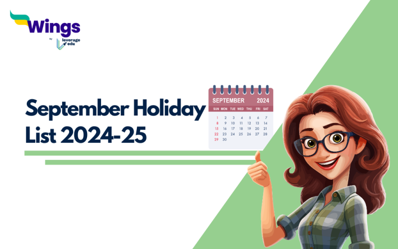 September Holiday List 2024 for Schools