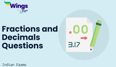 Fractions and Decimals Questions