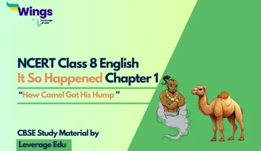 NCERT Class 8 English It So Happened Chapter 1