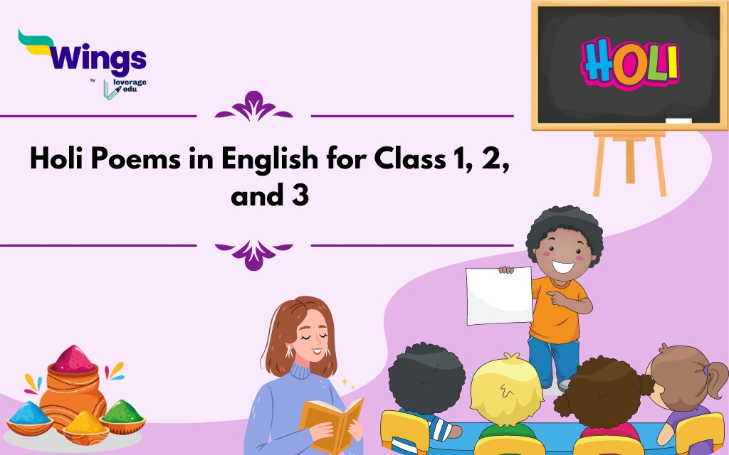 Holi Poems in English for Class 1, 2, and 3